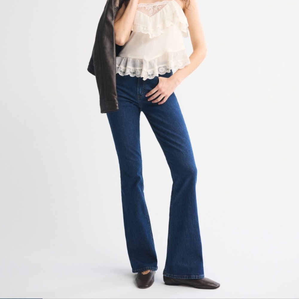 Women’s Abercrombie and Finch boot cut high-rise jeans
